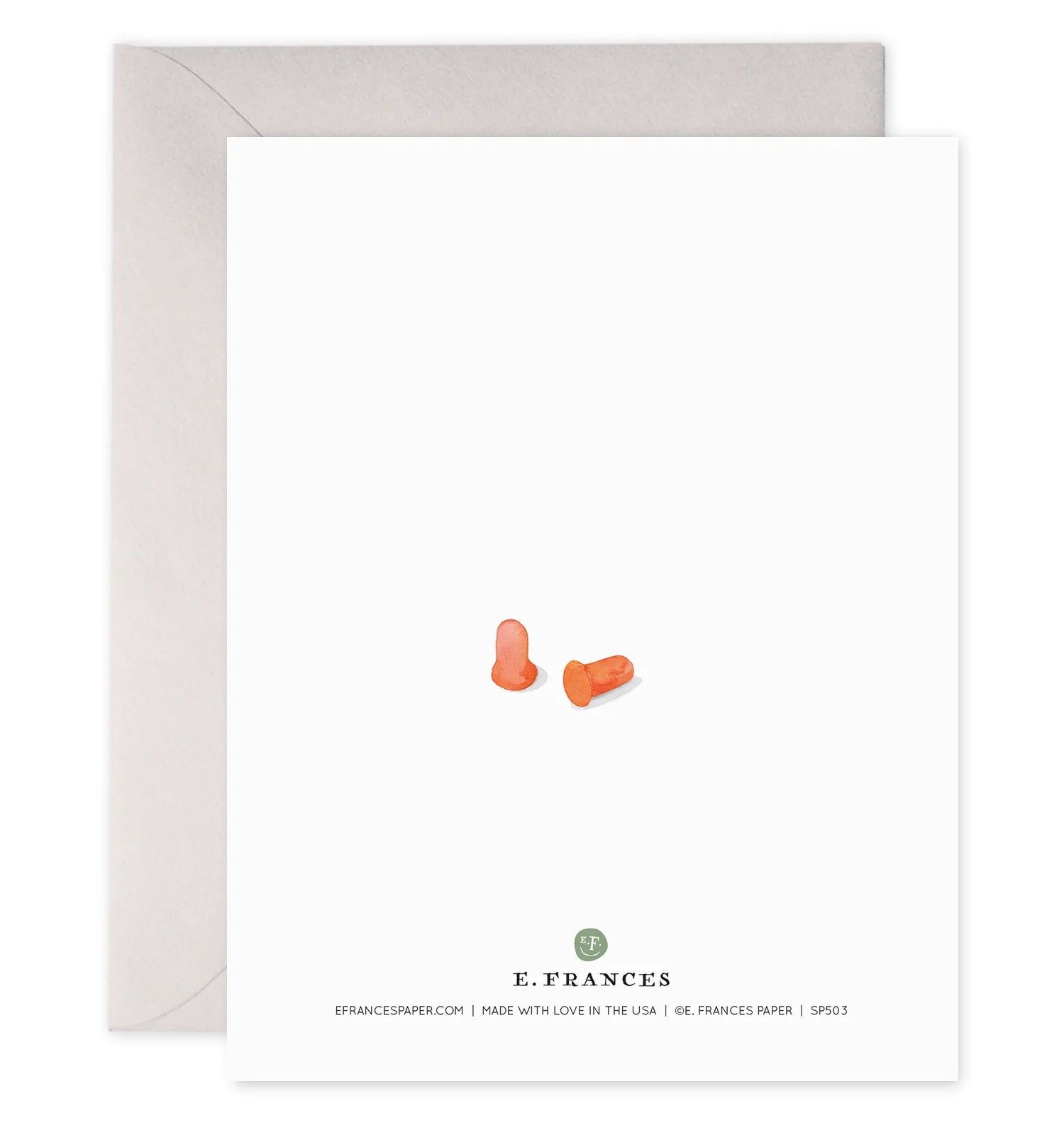 Bathroom Peace Card