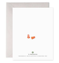Bathroom Peace Card