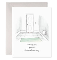 Bathroom Peace Card