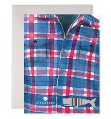 Plaid Dad Father's Day Card