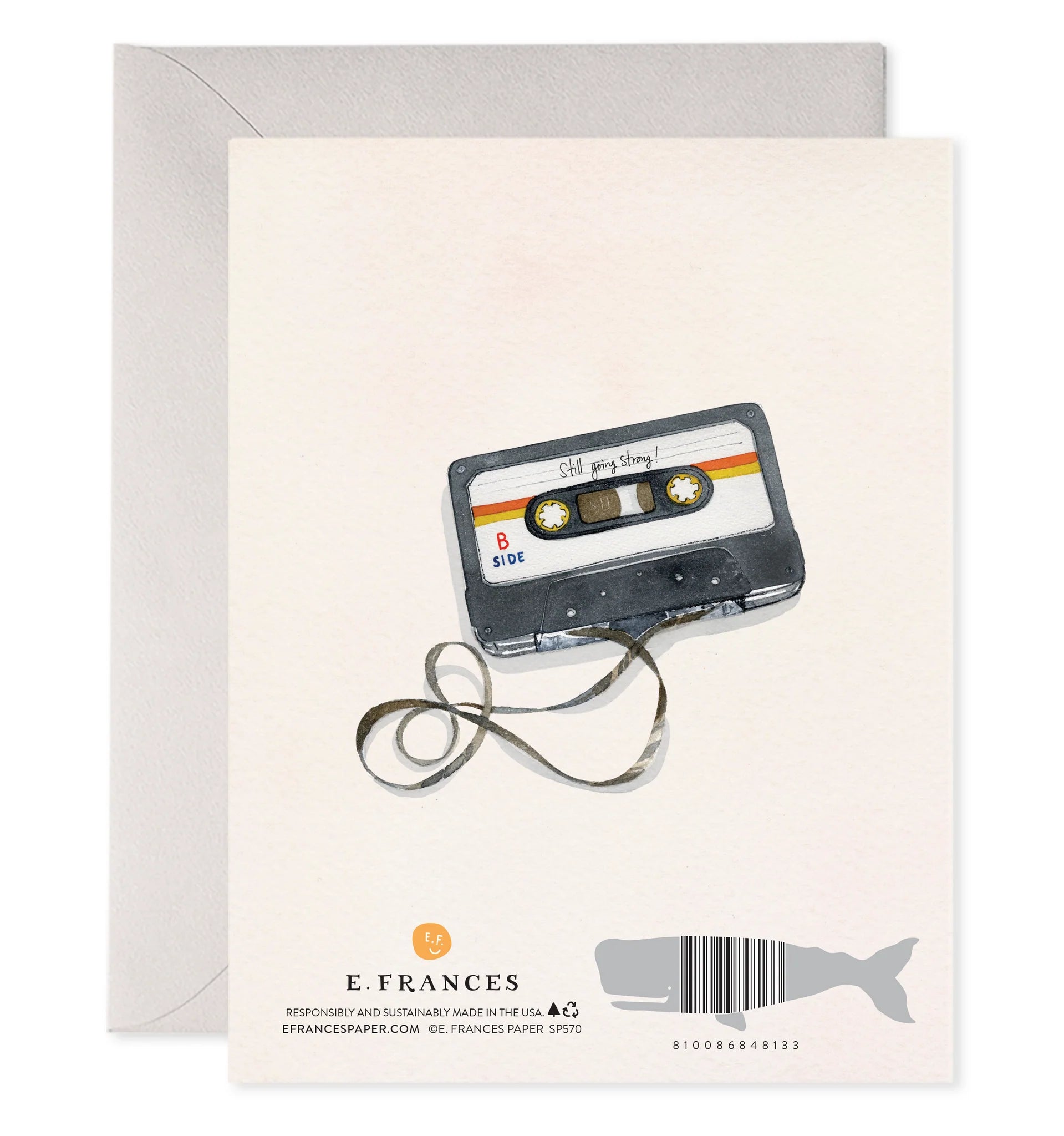 Mix Tape Anniversary Card