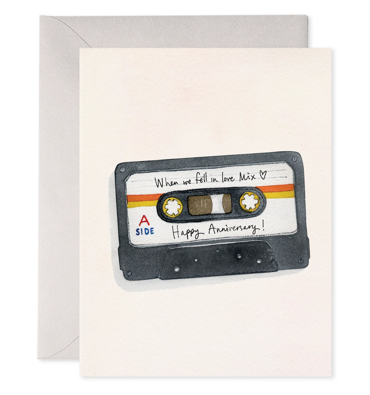 Mix Tape Anniversary Card