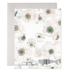 Wedding Flower Card