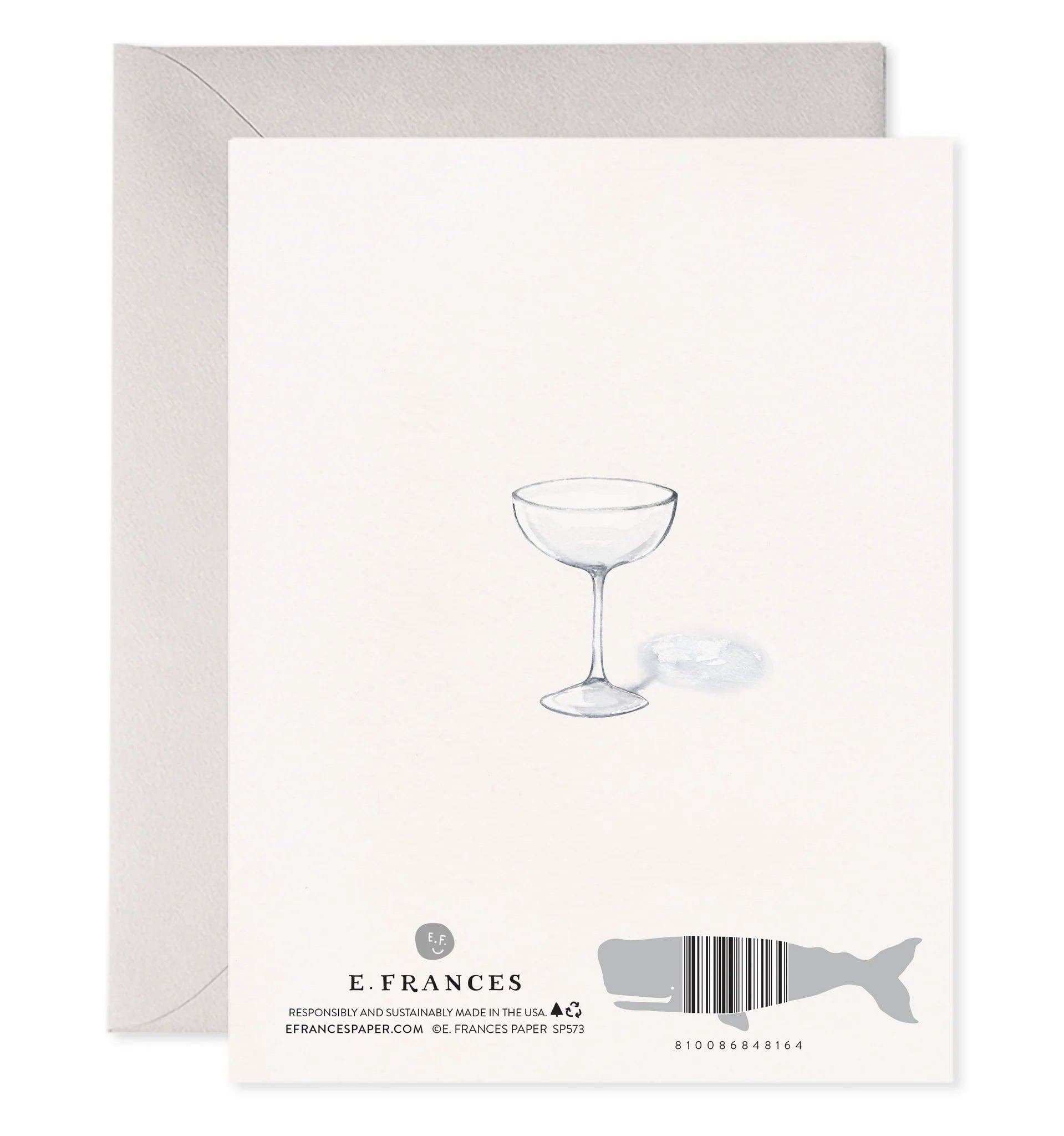 Champagne Tower Card
