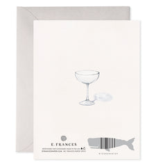 Champagne Tower Card