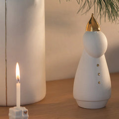 Santa Figurine with LED Light