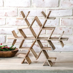 Wood Snowflake Collection