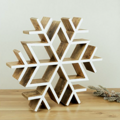 Wood Snowflake Collection