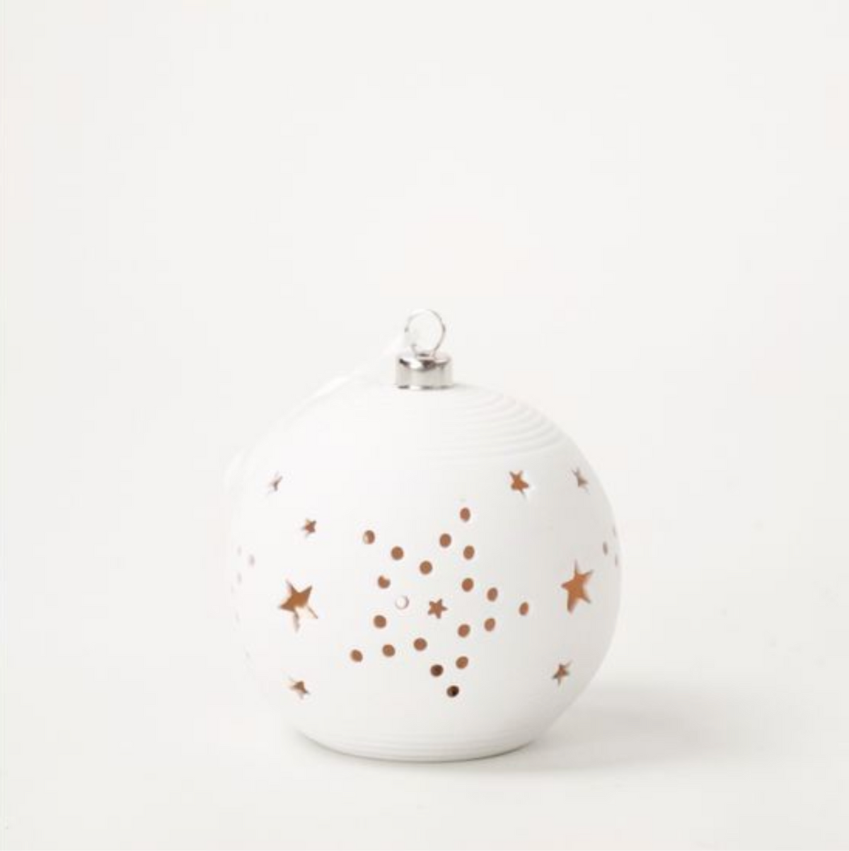 Stars LED Ceramic Ornament