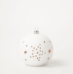 Stars LED Ceramic Ornament