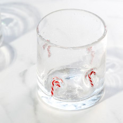 Candy Cane Glass