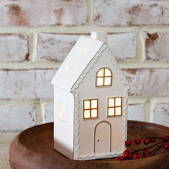 Gingerbread LED Ceramic Village House
