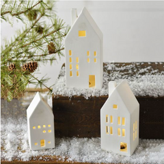 Cottage LED Ceramic Village Houses