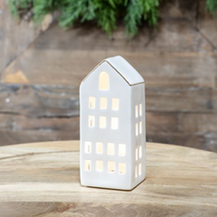 City LED Ceramic Village House