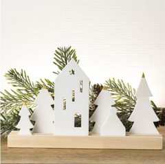 Tabletop Winter Scene