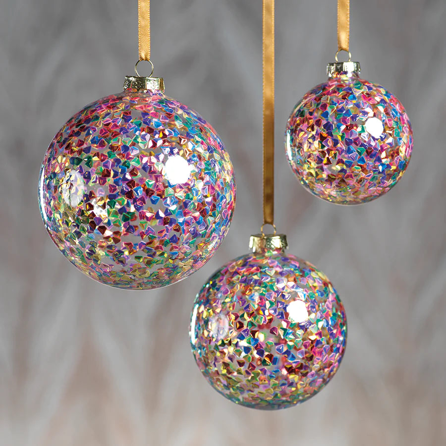Sequin Ball Ornament