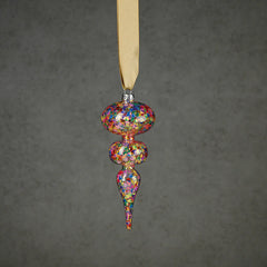 Sequin Finial Ornament