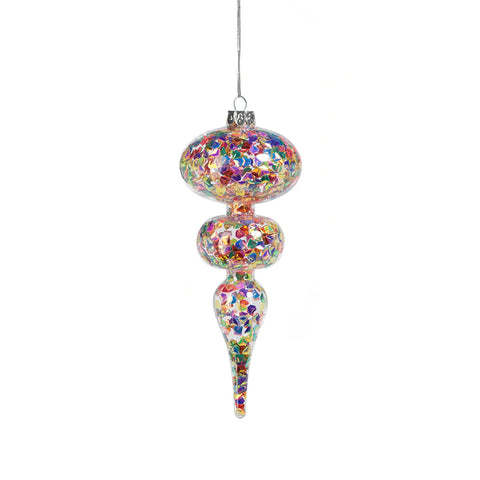 Sequin Finial Ornament