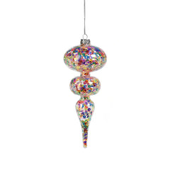 Sequin Finial Ornament