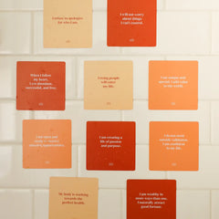 Shower Affirmation Cards for Positivity