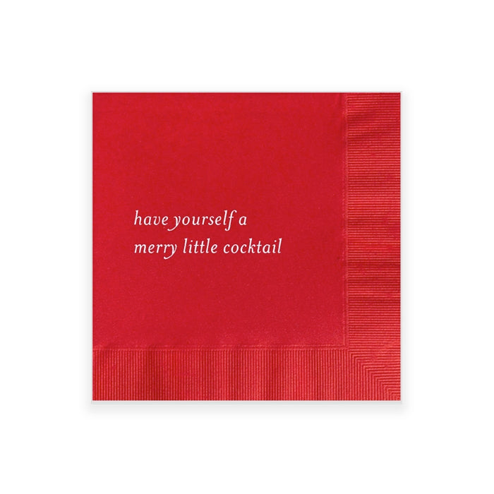 Merry Little Cocktail Napkins