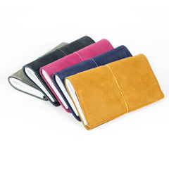 Slender Suede Leather Bound Journal