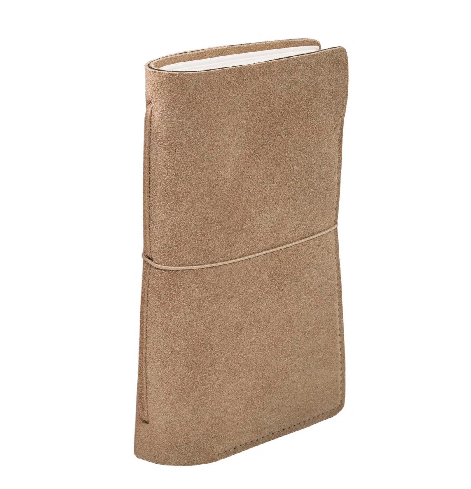 Slender Suede Leather Bound Journal