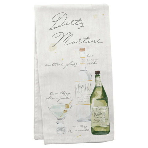 Speakeasy Linen Tea Towel