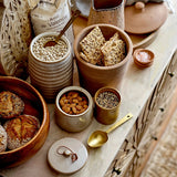 Gold Measuring Spoons - Set of 6
