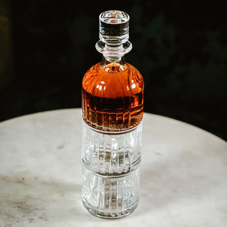 Legend Stack 3 Pc Whisky Decanter & Tumblers
