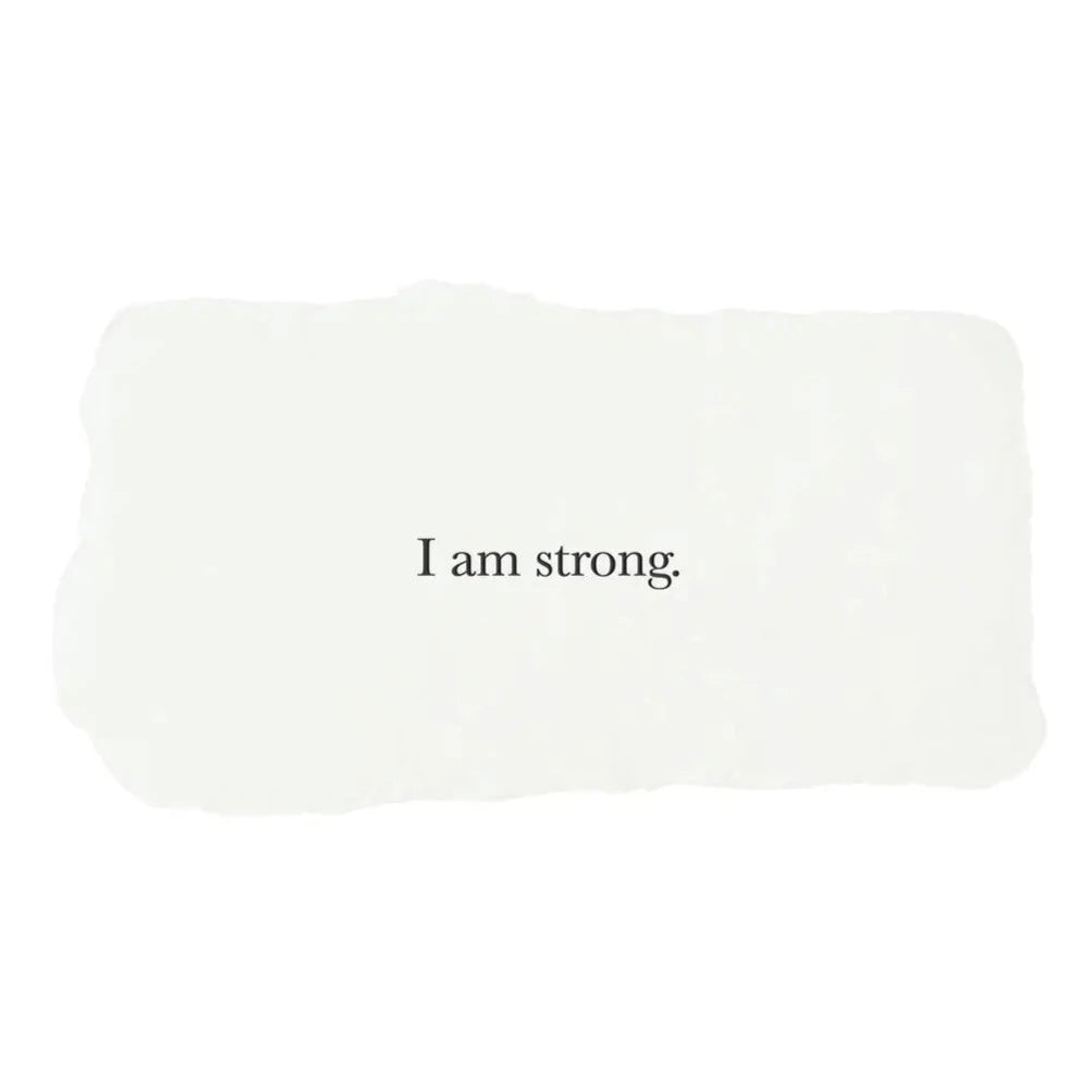 I Am Strong - Affirmation Card