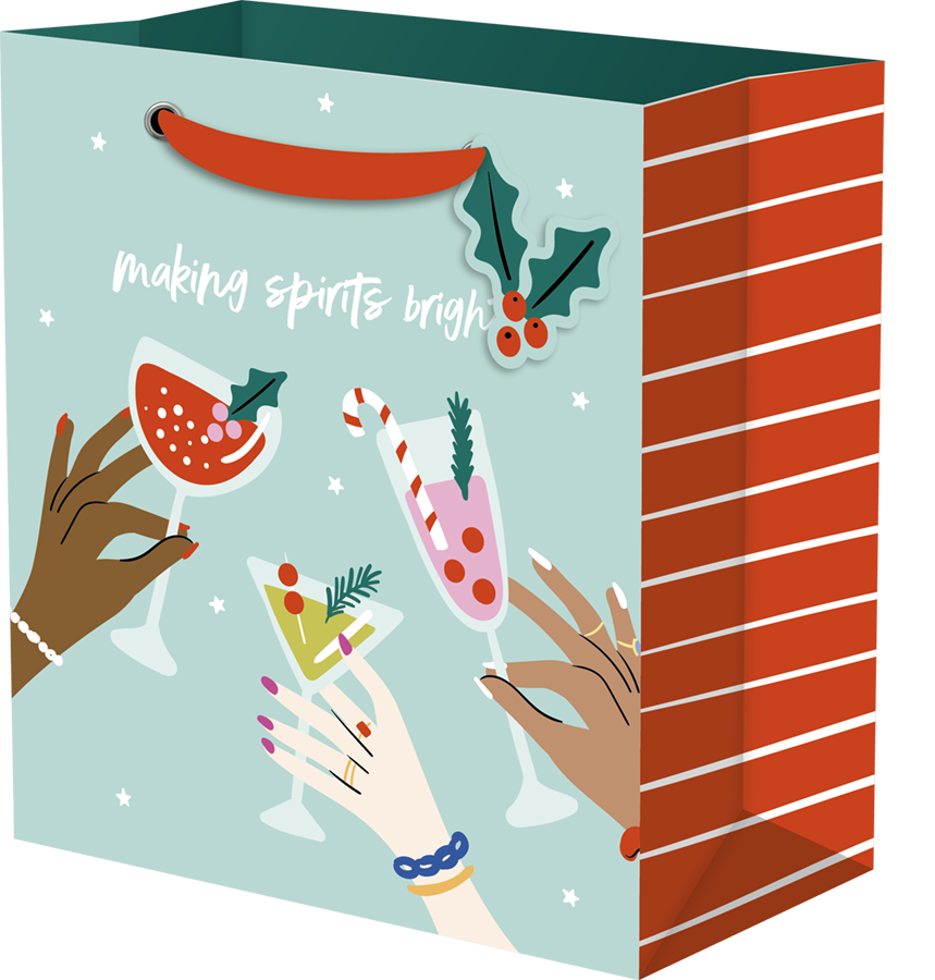 Style Queen Holiday Small Gift Bag