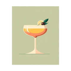 Summer Cocktail Art Print