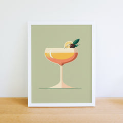 Summer Cocktail Art Print