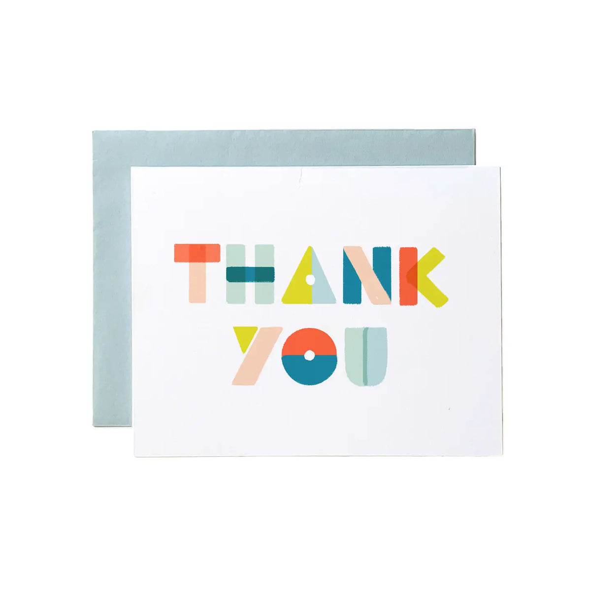 Thank You Shapes Card - Boxed Set