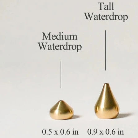 Brass WaterDrop Shape Incense Holder