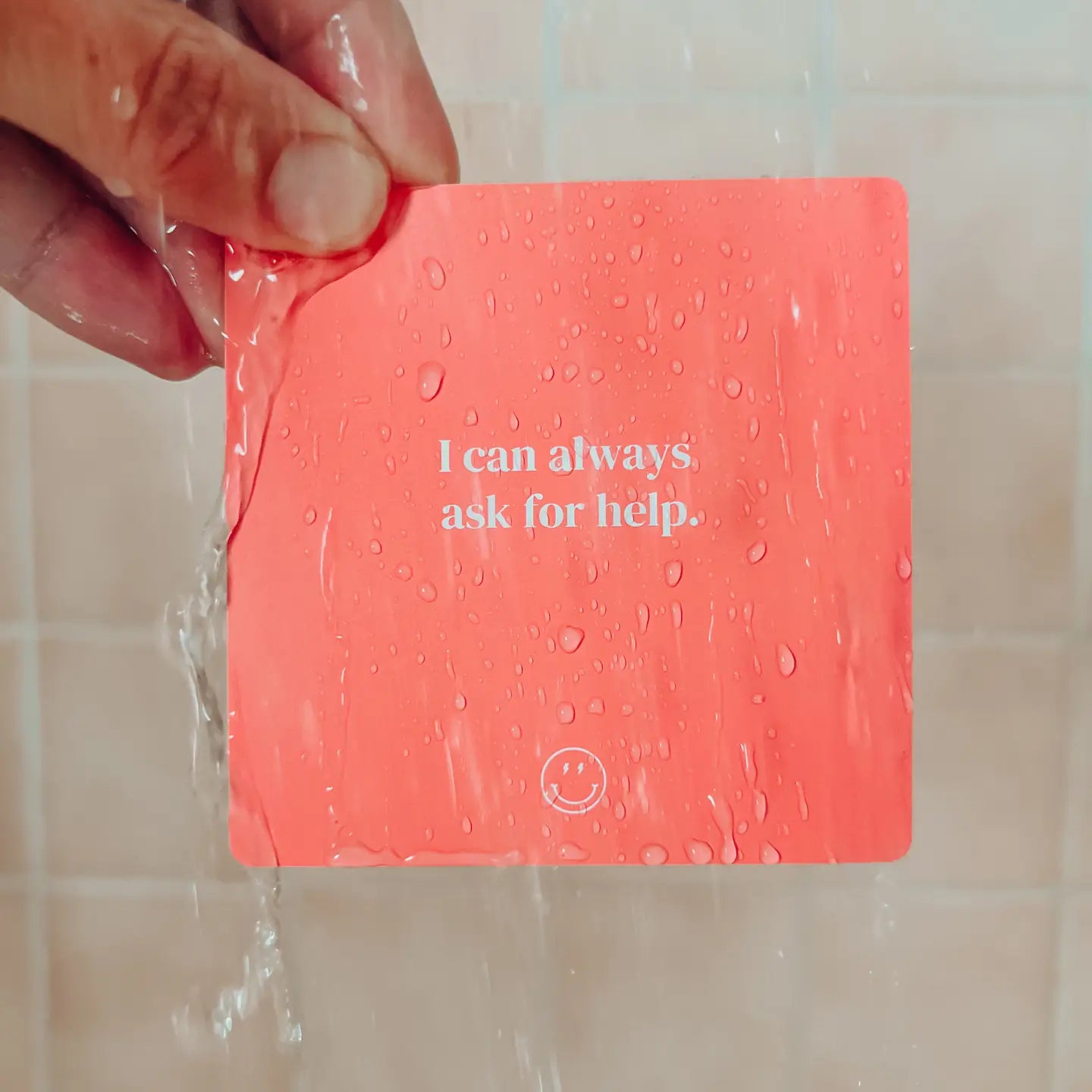 Shower Affirmation Cards for Teens