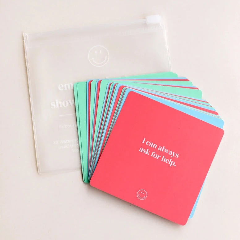 Shower Affirmation Cards for Teens