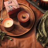 Terra Tabac Matte Ceramic Candle
