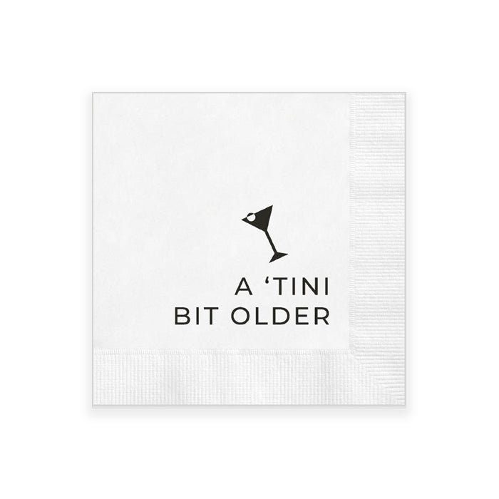 A Tini Bit Older Cocktail Napkins