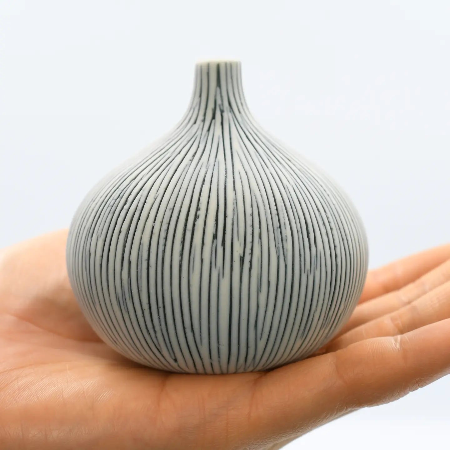 Tiny Congo Porcelain Bud Vase