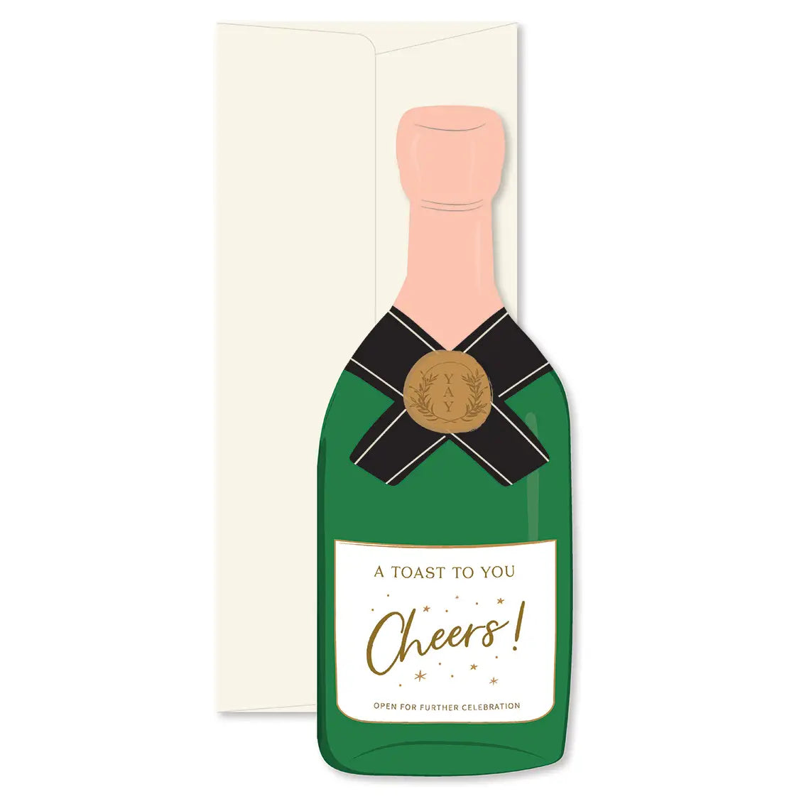 A Toast To You Champagne Card