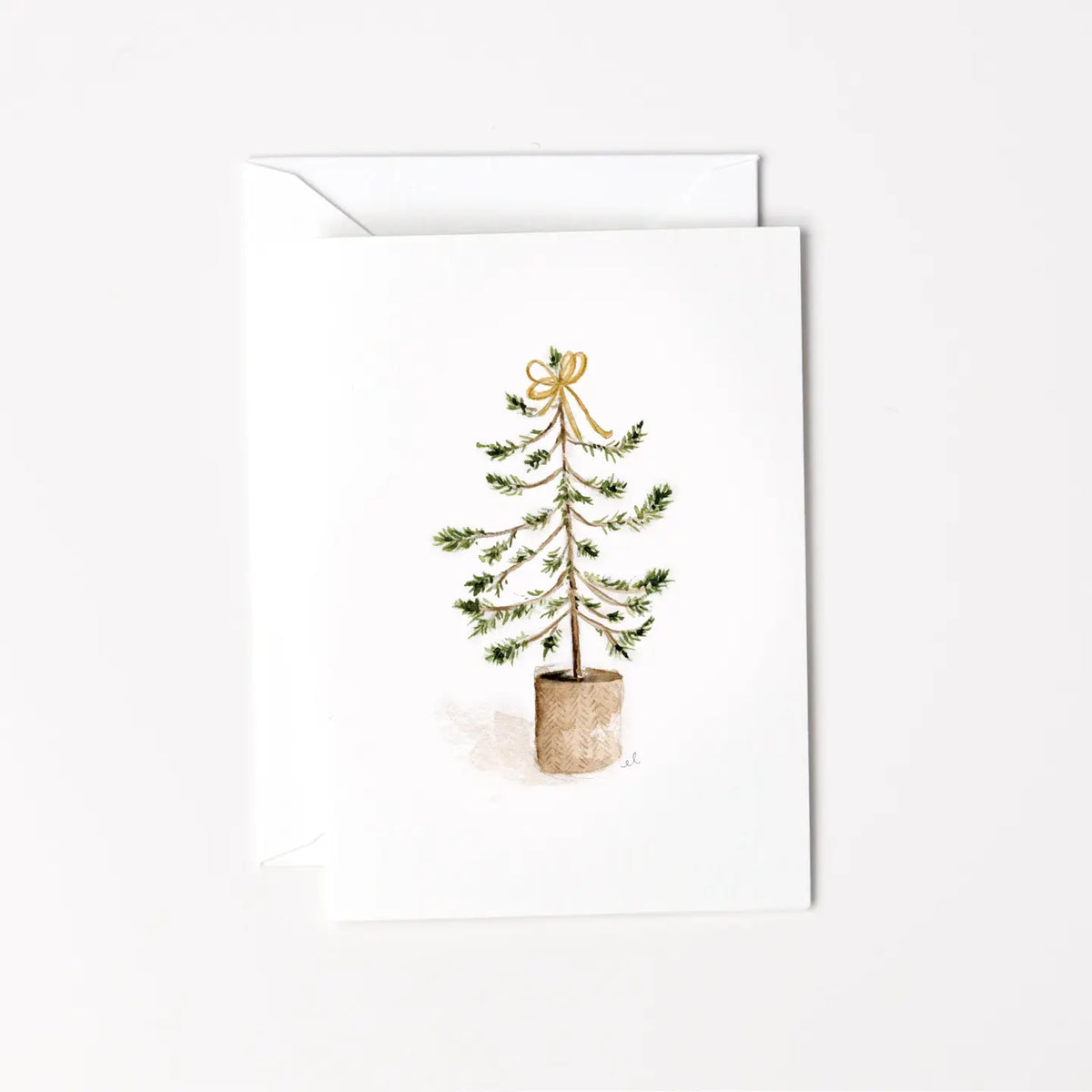 Christmas Tree Mini Notecard