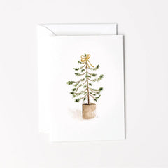 Christmas Tree Mini Notecard