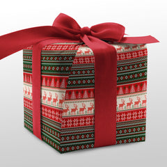 Ugly Sweater Gift Wrap Sheet