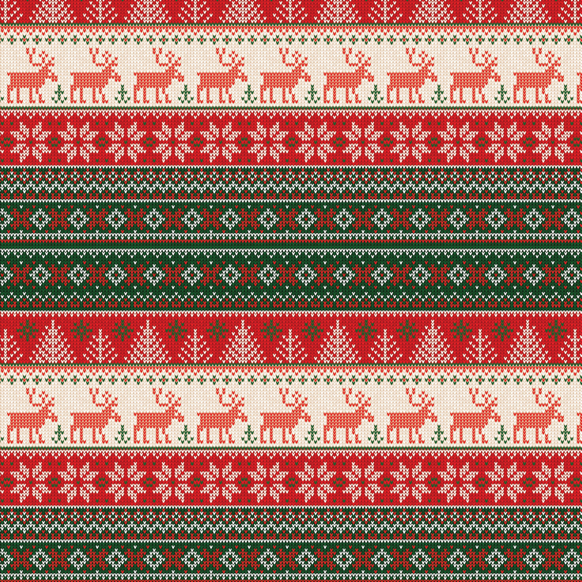 Ugly Sweater Gift Wrap Sheet