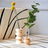 Totem Wooden Table Vase