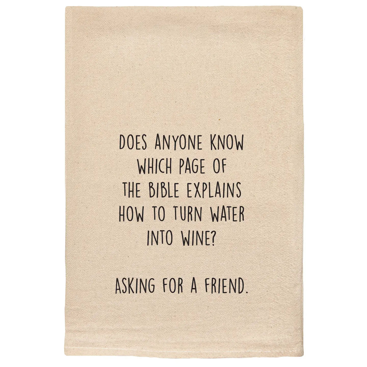 Water Into Wine Kitchen Tea Towel