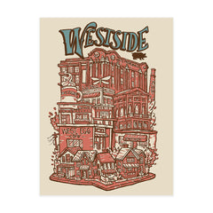 Westside Illustration Art Print