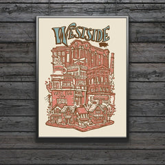 Westside Illustration Art Print